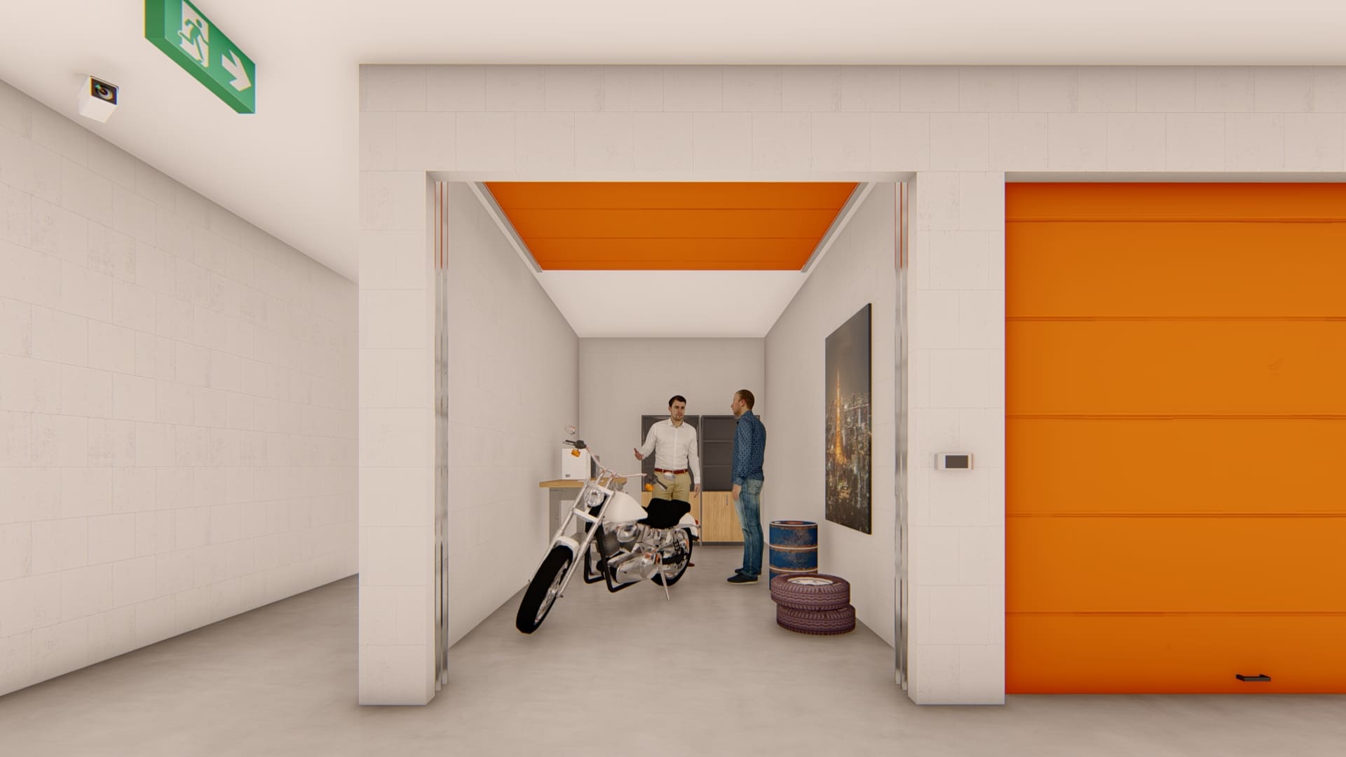 Garage boxen binnen in Zoetermeer
